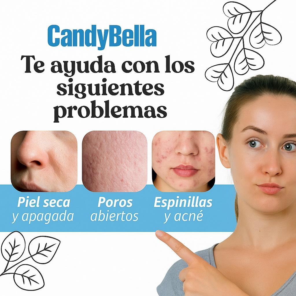 CANDY BELLA® | GEL HIDRATANTE PARA CONTROLAR LA GRASA FACIAL